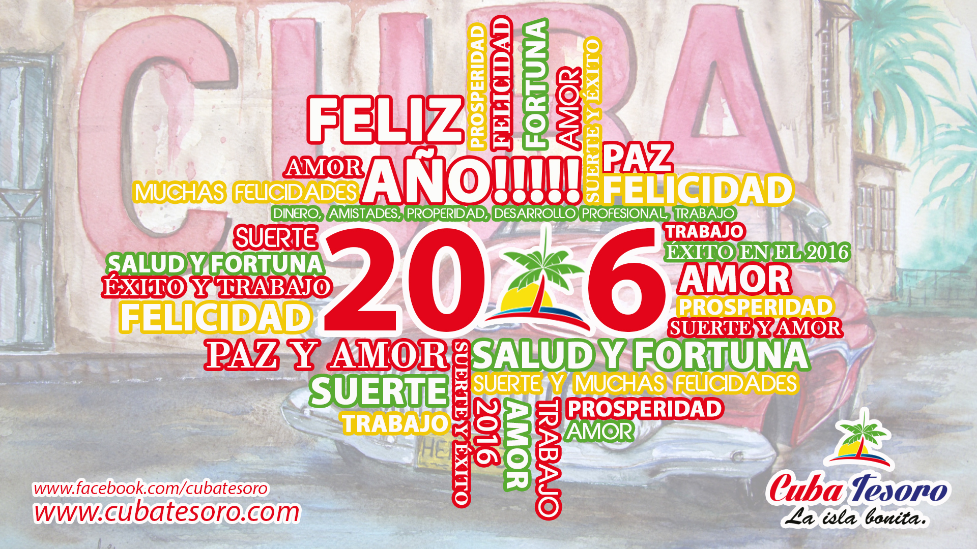 ¡Feliz Año Nuevo! ¡Feliz Año 2016! - Cuba Treasure